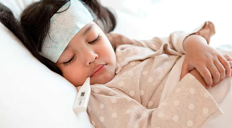 Fiebre en niños